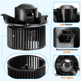 Youxmoto fan wheel close-up detail showing balanced design and quieter operation