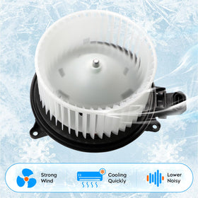 Youxmoto blower motor installed in vehicle restoring cabin ventilation