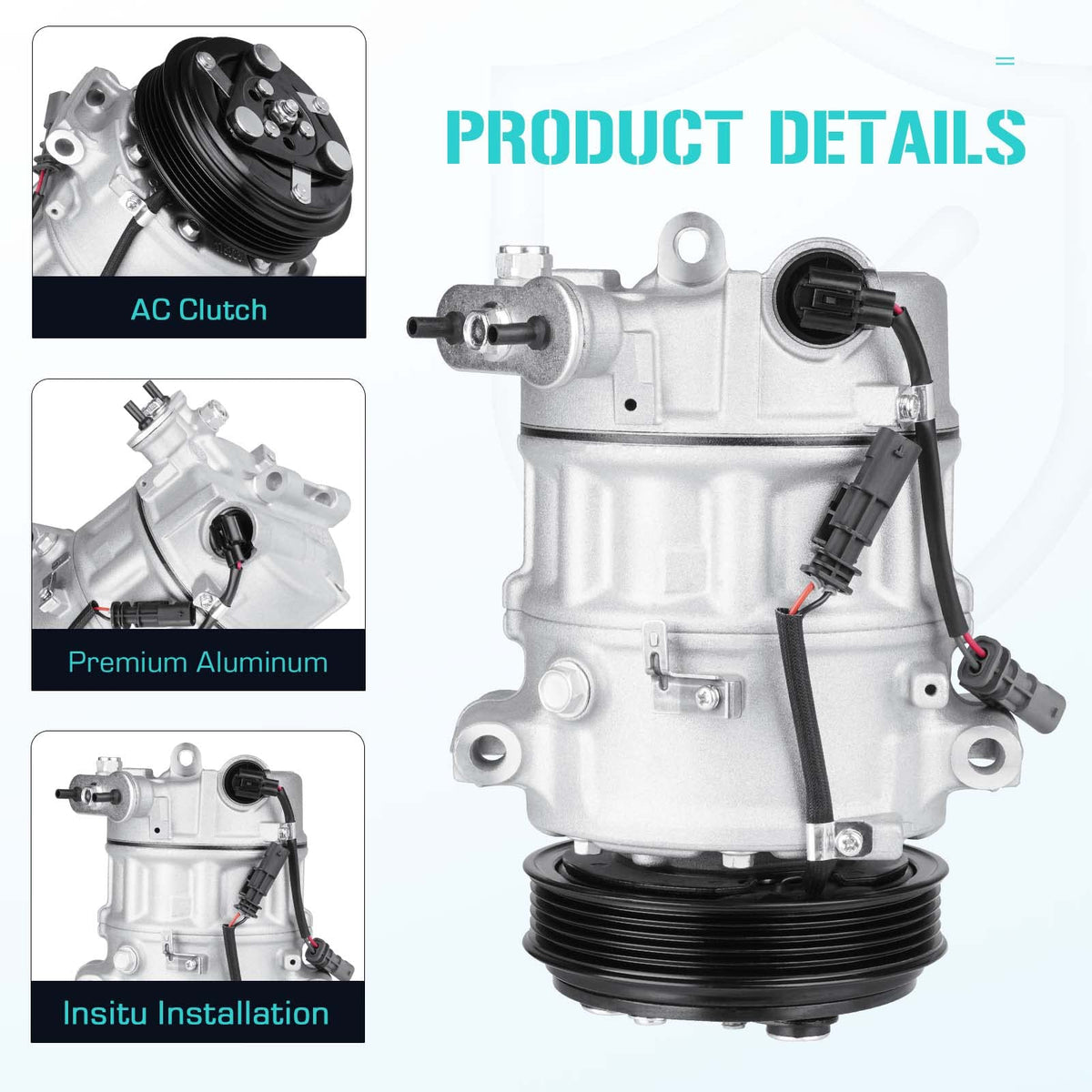 Youxmoto clutch and pulley close-up highlighting quiet efficient operation