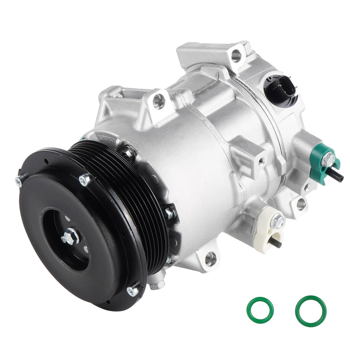 Youxmoto compressor front view showing bolt pattern and ready fit benefits