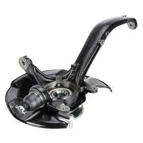 Youxmoto front left assembly overview showing complete knuckle and hub, improves steering stability