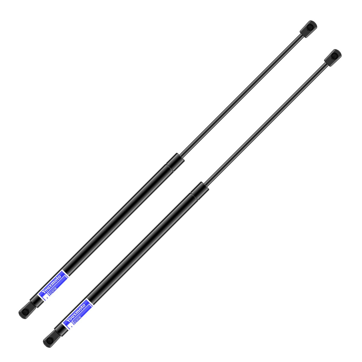 Youxmoto front view of the lift struts pack showing fit and finish benefit