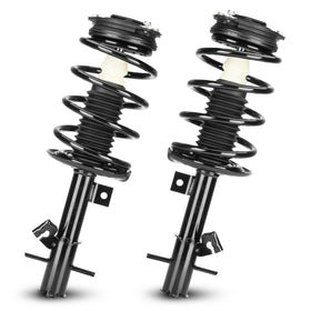 Youxmoto front struts packaging showing both assemblies and benefit of ready-to-install fit