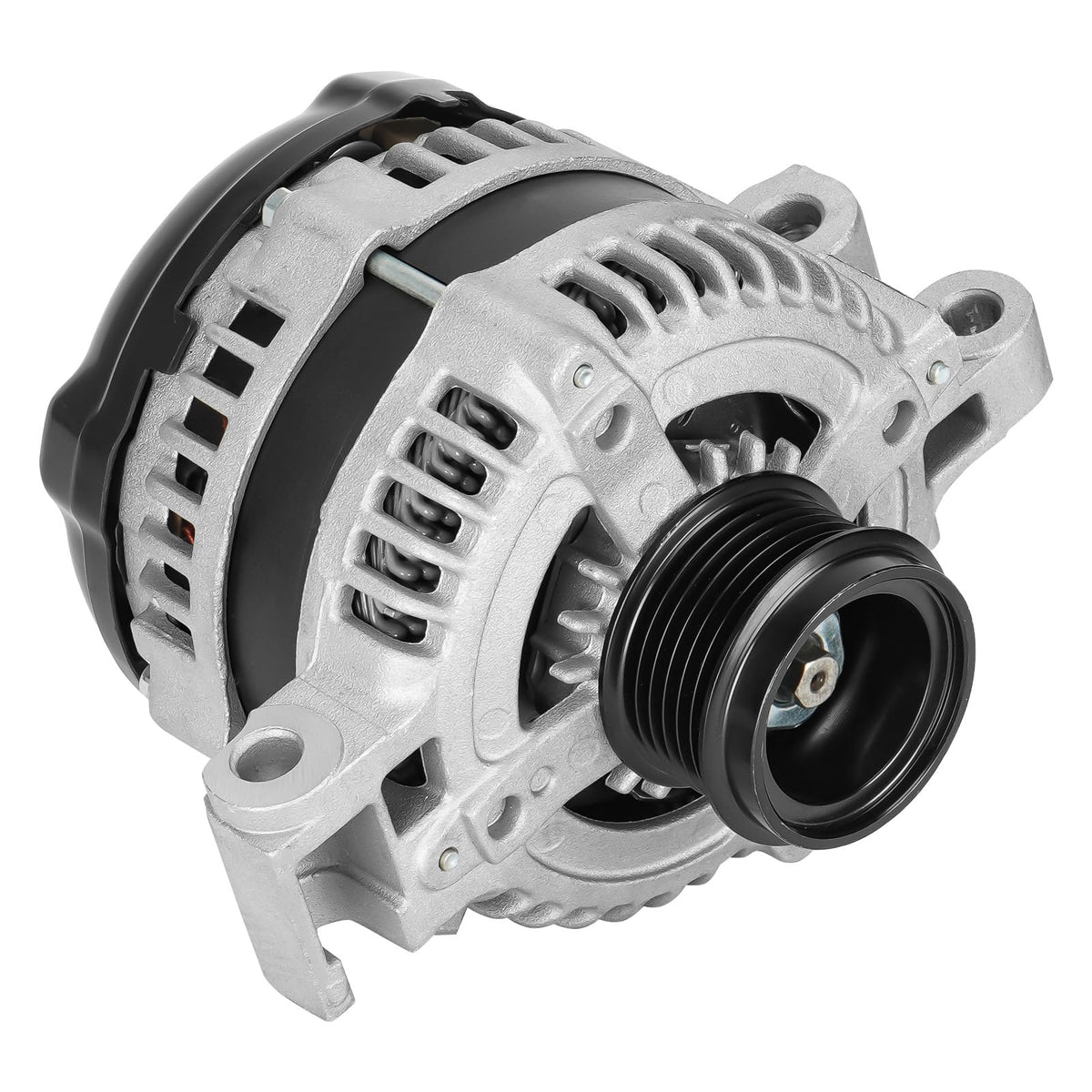 Youxmoto alternator front view showing mounting points and cooling fins for reliable fit