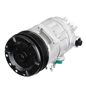 Youxmoto front view compressor showing complete assembly and direct-fit benefit