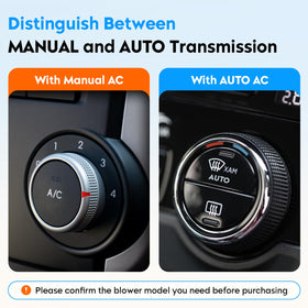 Youxmoto installed in van dash view demonstrating restored HVAC airflow performance