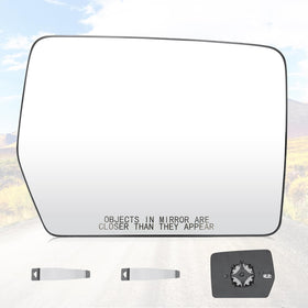 Youxmoto right side mirror front view showing correct shape and fit for fast replacement