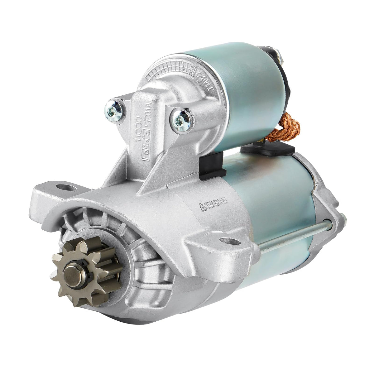 Youxmoto starter front view showing compact PMGR design and reliable fit