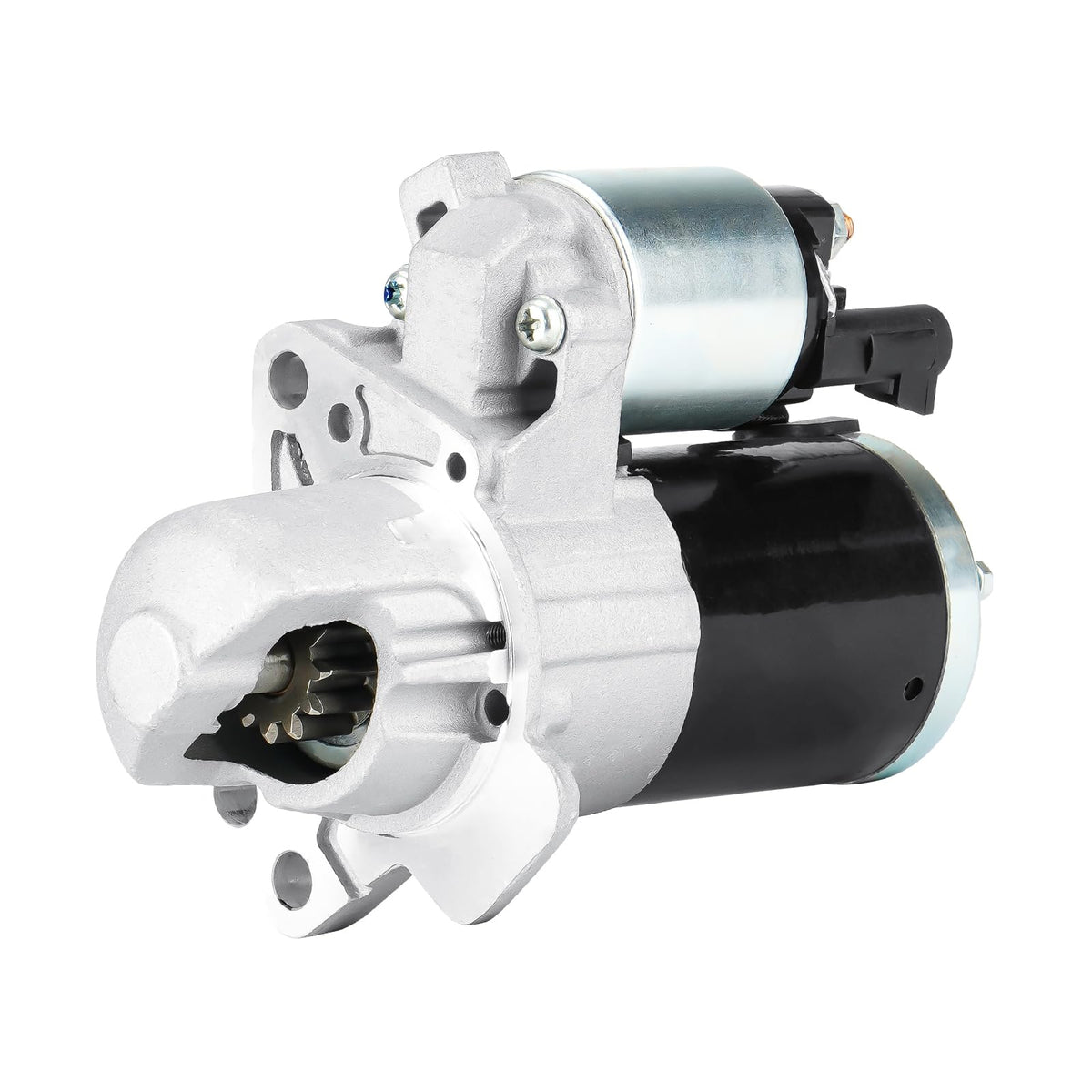 Youxmoto starter front view showing clean housing and bolt points for easy installation