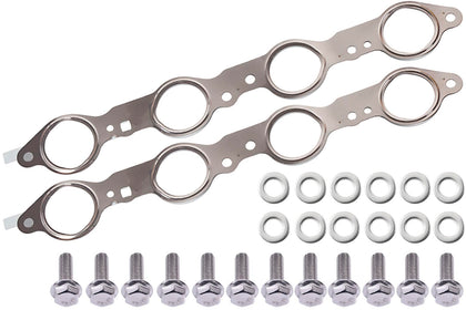YOVOBS front view of gasket kit showing correct OE fit for LS engines