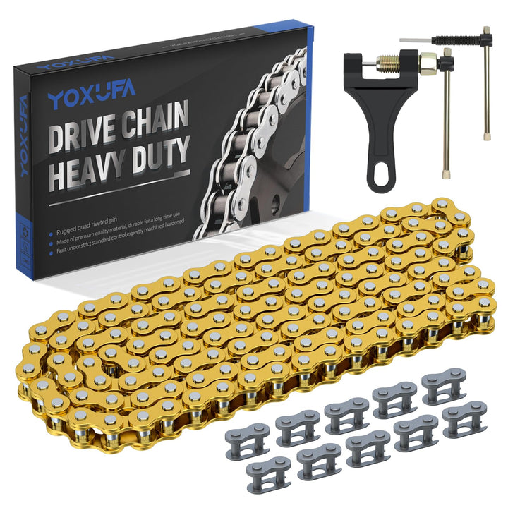 YOXUFA chain front packaging showing kit contents and durability