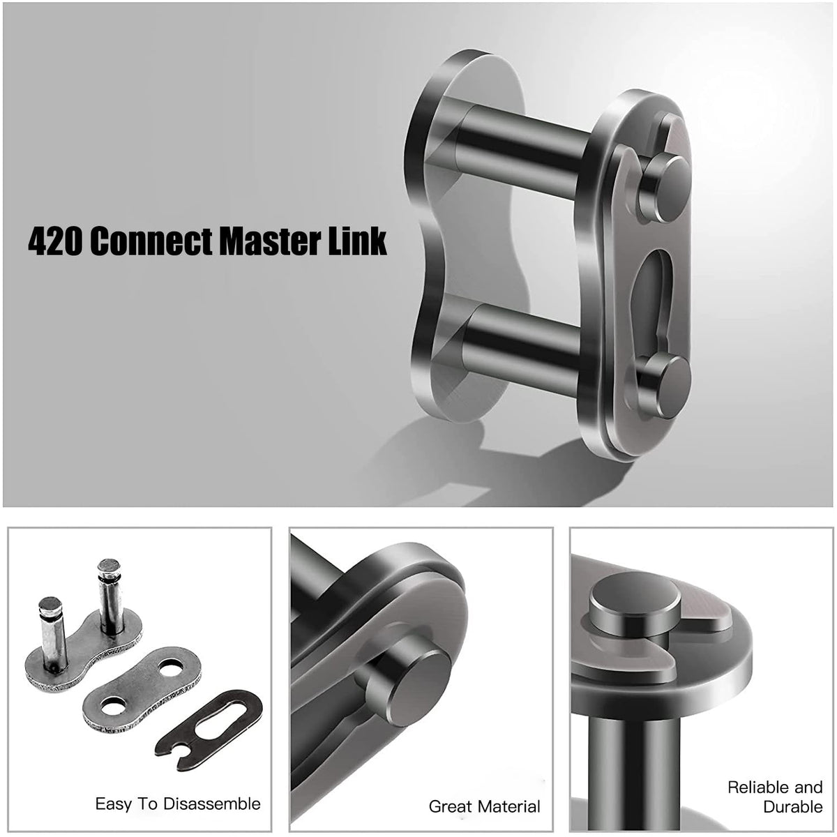 YOXUFA roller and pin detail close-up revealing smooth rotation and wear resistance