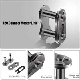 YOXUFA roller and pin detail close-up revealing smooth rotation and wear resistance