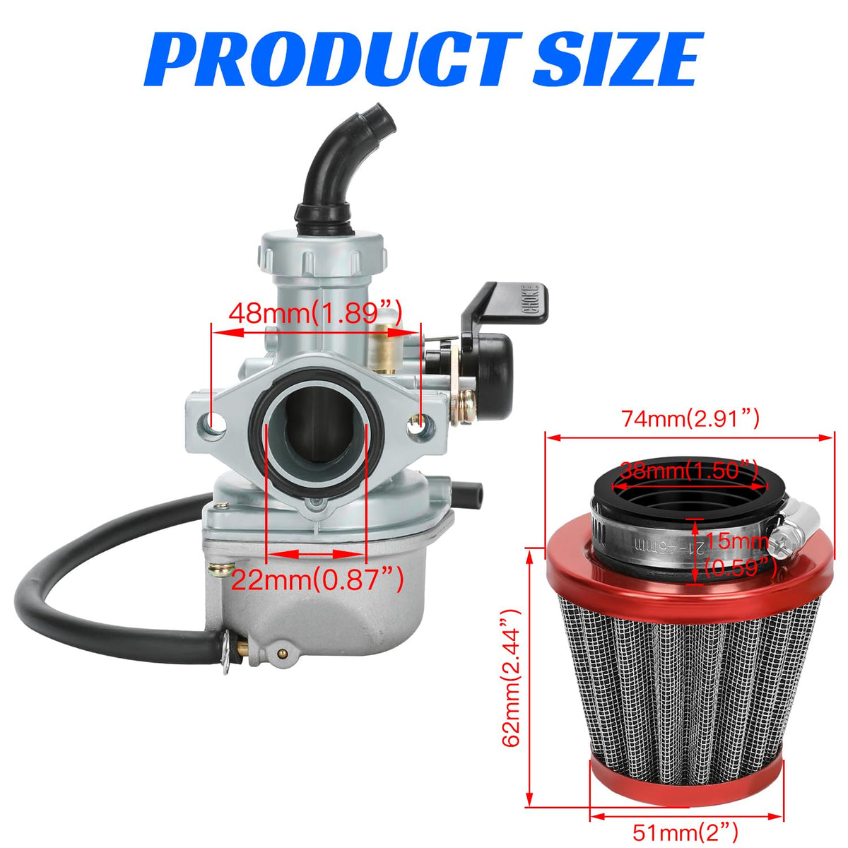 YOXUFA air filter detail clear pleats for better filtration and airflow