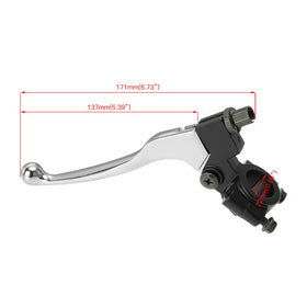 YOXUFA 67-inch brake cable detail with ferrule demonstrating proper routing and fit