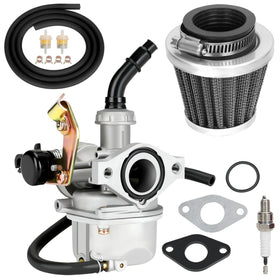 YOXUFA carburetor front assembly showing bore and mounting for easier replacement