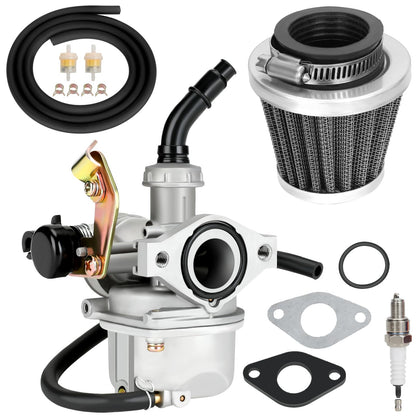 YOXUFA carburetor front assembly showing bore and mounting for easier replacement