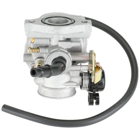 YOXUFA carburetor next to ruler illustrating 19mm bore and accurate fit verification