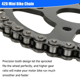 YOXUFA chain breaker tool detail showing easy link removal benefit