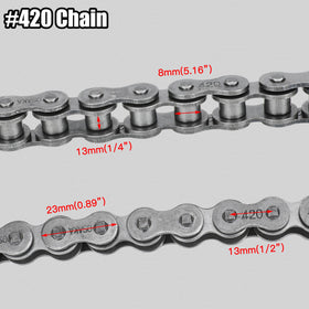 YOXUFA chain breaker tool in use showing easy sizing and homeowner installation benefit