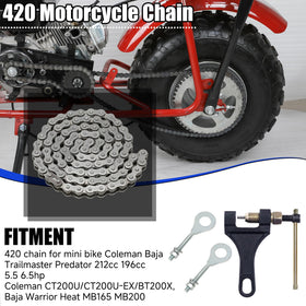 YOXUFA close-up of chain links and plates showing durable alloy steel benefit