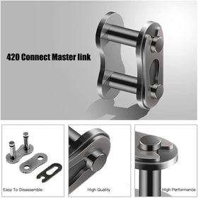 YOXUFA chain surface coating close-up highlighting corrosion resistance benefit