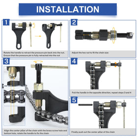 YOXUFA chain tensioner adjuster pair demonstrating precise alignment and safer rides