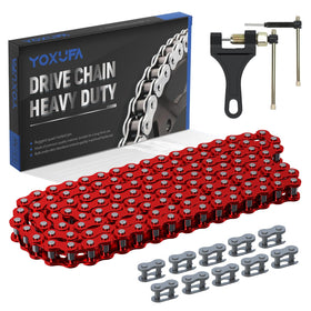 YOXUFA front packaging red 420 chain showing complete kit and visible benefits