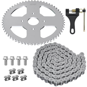 YOXUFA front sprocket packaging showing brand and complete kit benefits