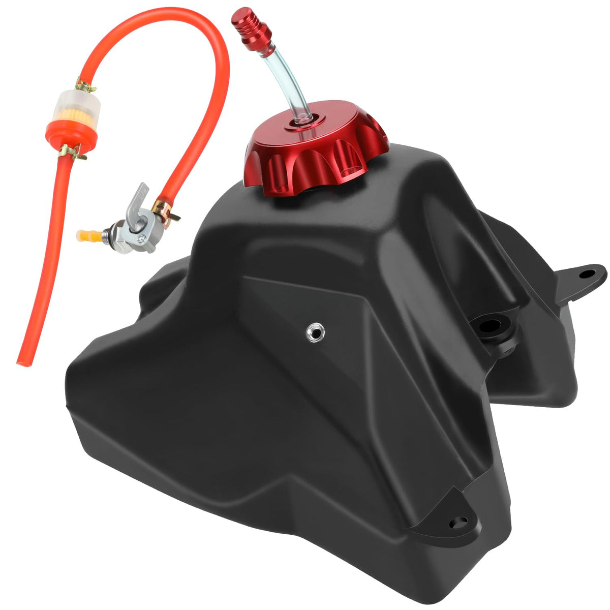 YOXUFA front view gas tank showing fit and shape for easy replacement