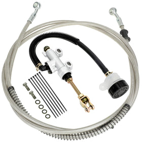 YOXUFA front view master cylinder showing compact design and easy replacement