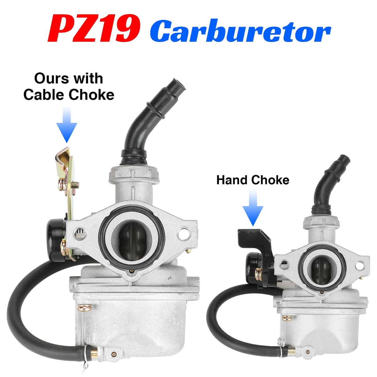 YOXUFA fuel line with two inline filters and clamps for secure, clean fuel delivery