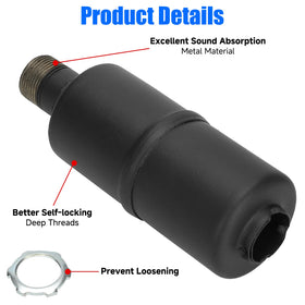 YOXUFA hardware and gaskets layout showing included parts for easy install