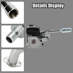 YOXUFA included screws, wrench and ties displayed for easy installation