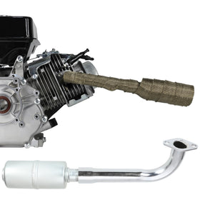 YOXUFA flange detail highlighting 50mm mount spacing and precise fit for engines