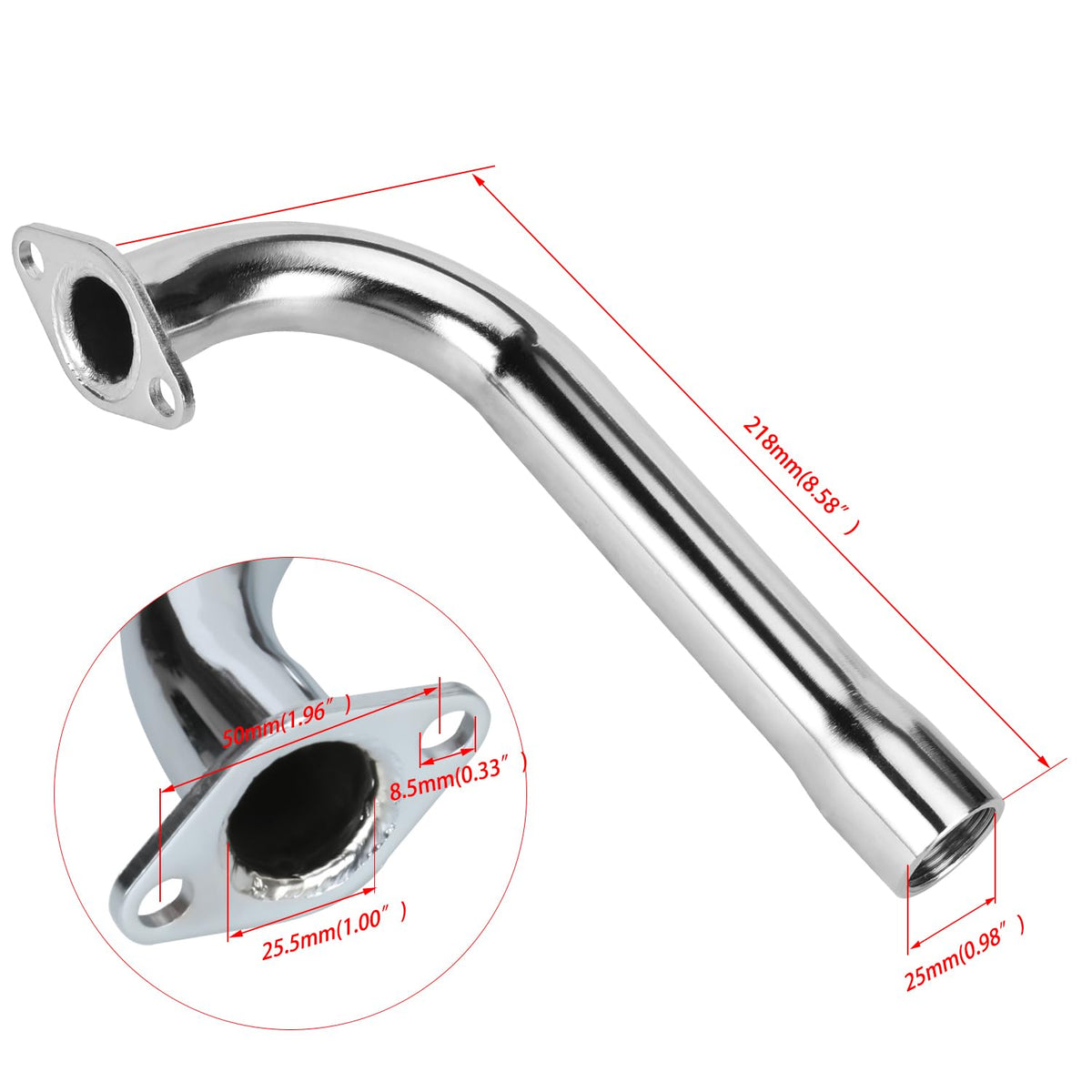 YOXUFA heat-shield tape and included accessories protecting legs and nearby parts