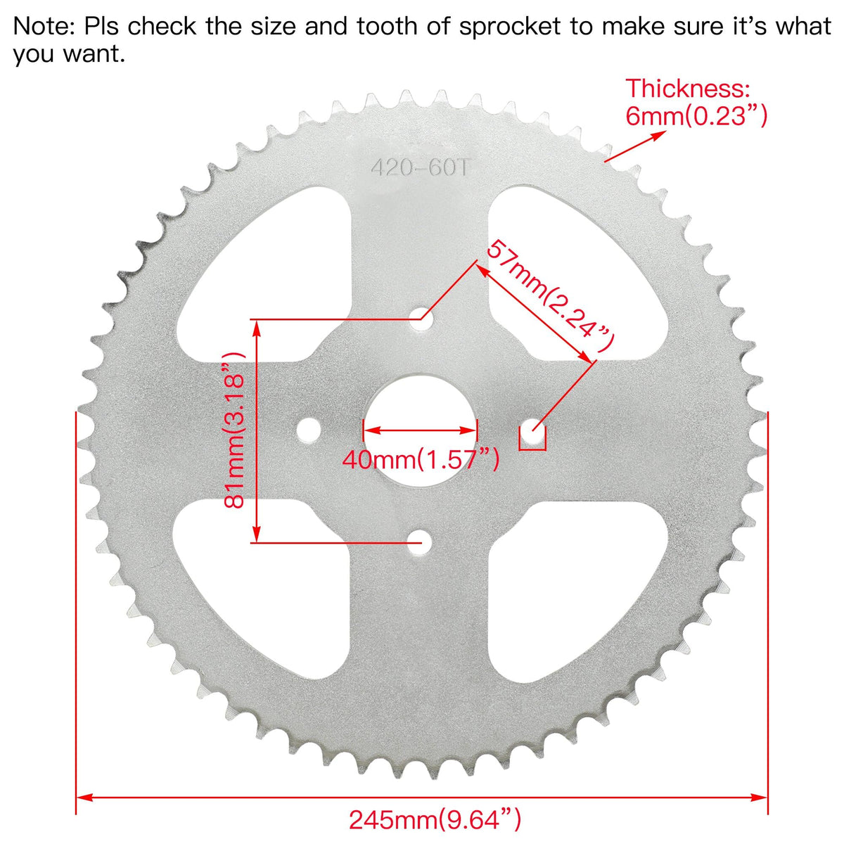 YOXUFA installed on a mini bike rear hub demonstrating proper fit and improved gearing