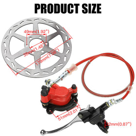 YOXUFA kit installed on Baja DB30 rear wheel for direct-fit confidence