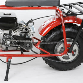 YOXUFA kit layout with sprocket, chain, master links, nuts and chain breaker included
