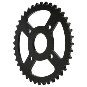 YOXUFA sprocket on go-kart rear ready for use in real-world setting