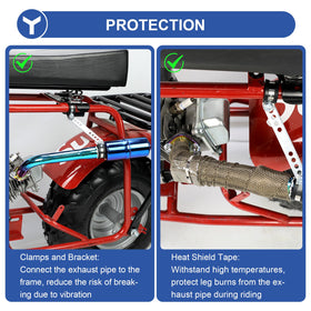 YOXUFA pipe weld seam closeup highlighting durable construction and strength