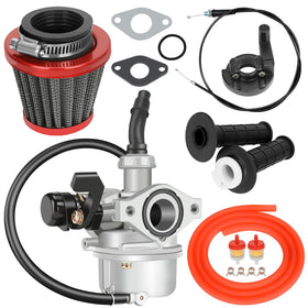 YOXUFA PZ19 front view showing carb body and intake for easy replacement