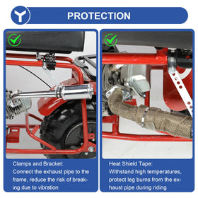 YOXUFA size and scale next to wrench showing compact dimensions and clear fitment benefit