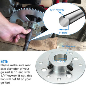 YOXUFA close-up of 60T sprocket teeth for smoother chain engagement