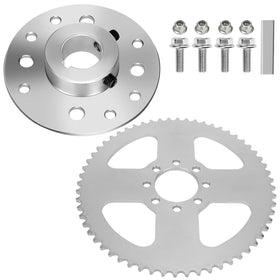 YOXUFA front view of sprocket hub showing fitment and durability benefit