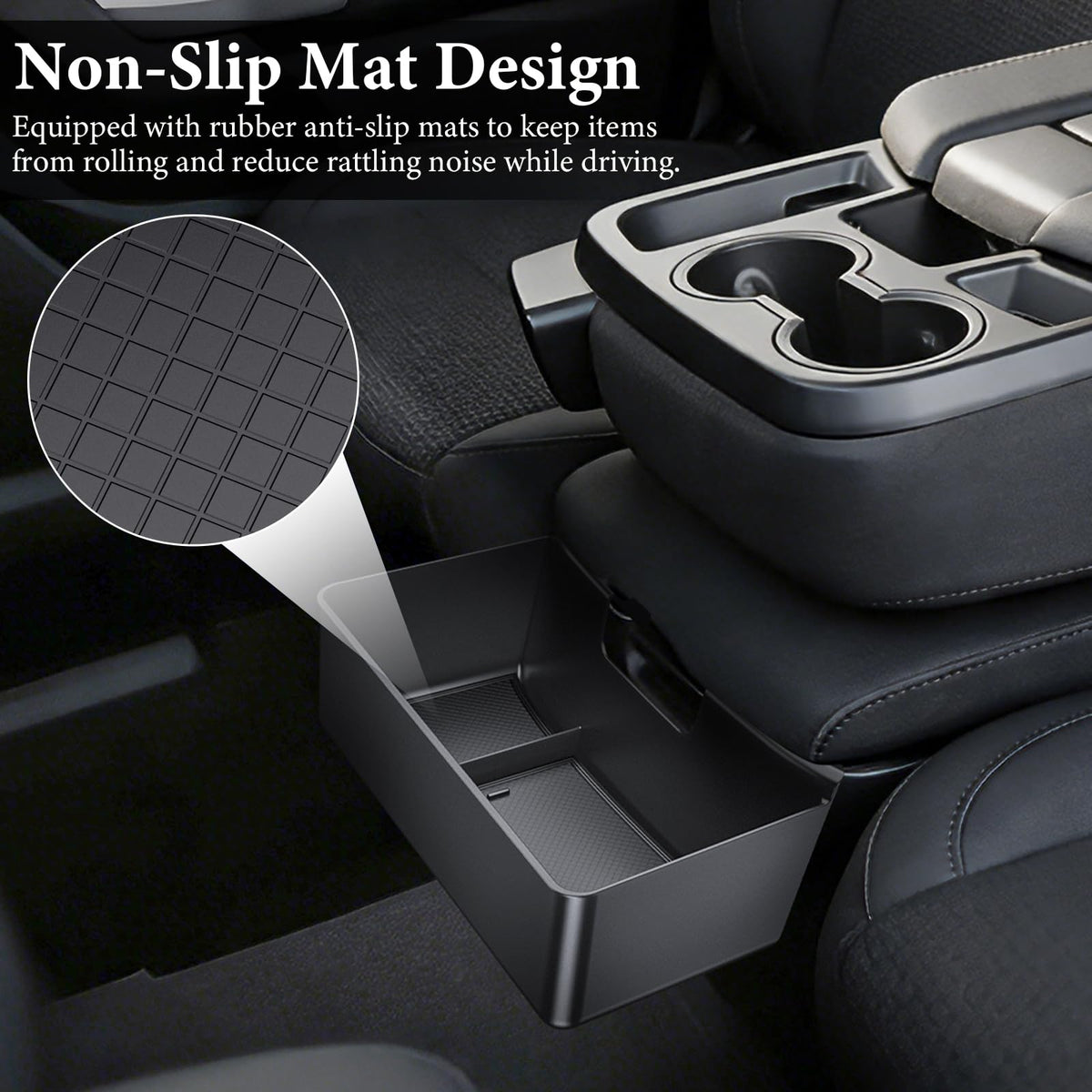 YPHUIKI anti-slip mat detail preventing item rattle and noise benefit