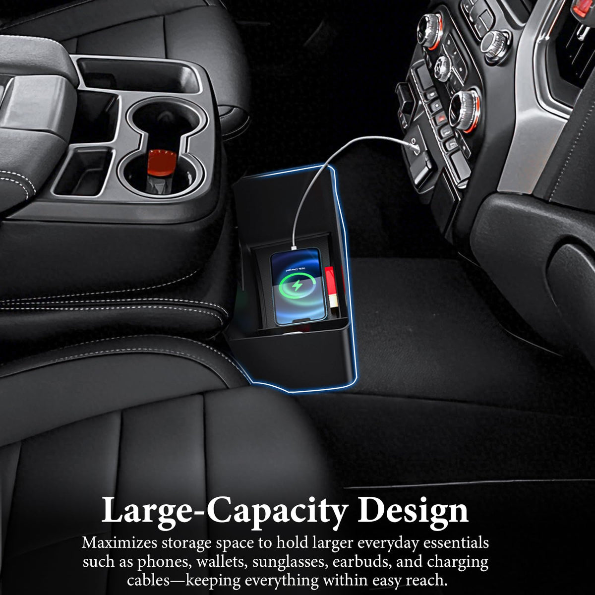 YPHUIKI installed in Silverado console allowing quick access benefit
