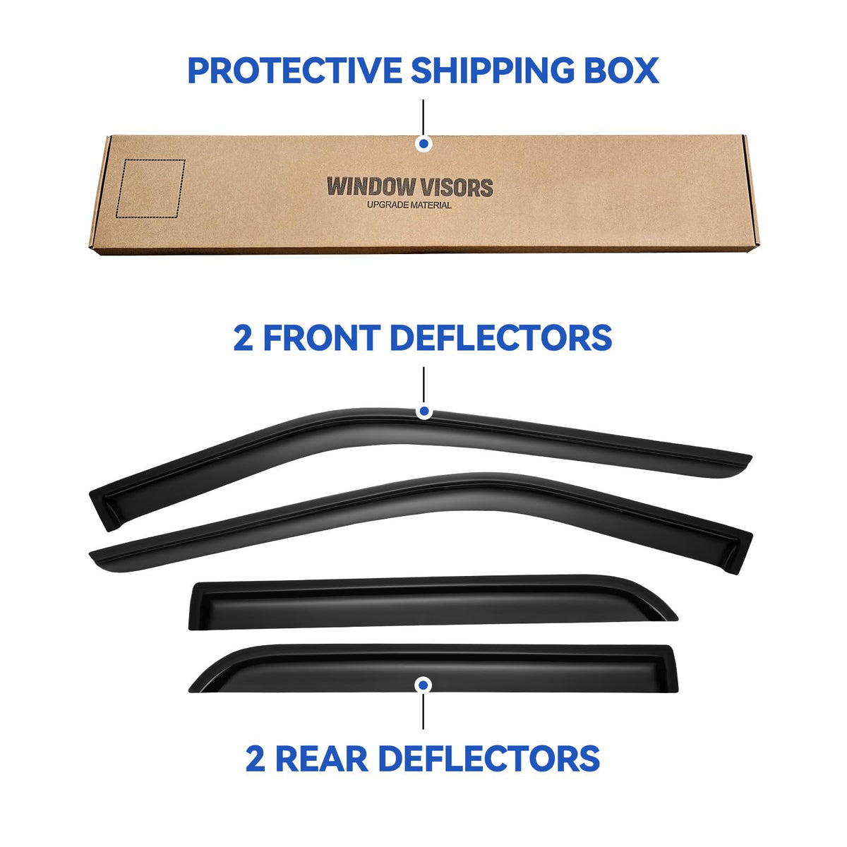 YQAUTEC close-up of 3M adhesive tape emphasizing secure long-lasting bond