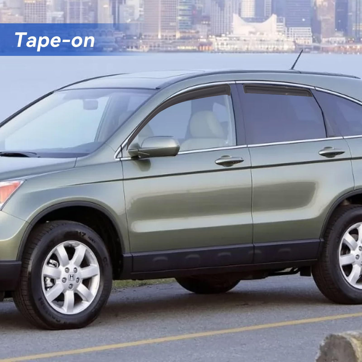 YQAUTEC 3M adhesive tape and mounting detail for secure installation