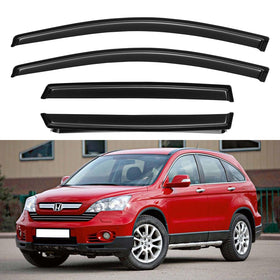 YQAUTEC front passenger visor fitted on CRV showing sleek protection